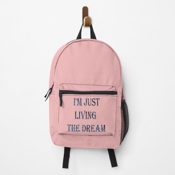 Item preview, I'm just living the dream- quote designed and sold by PraArts2002.