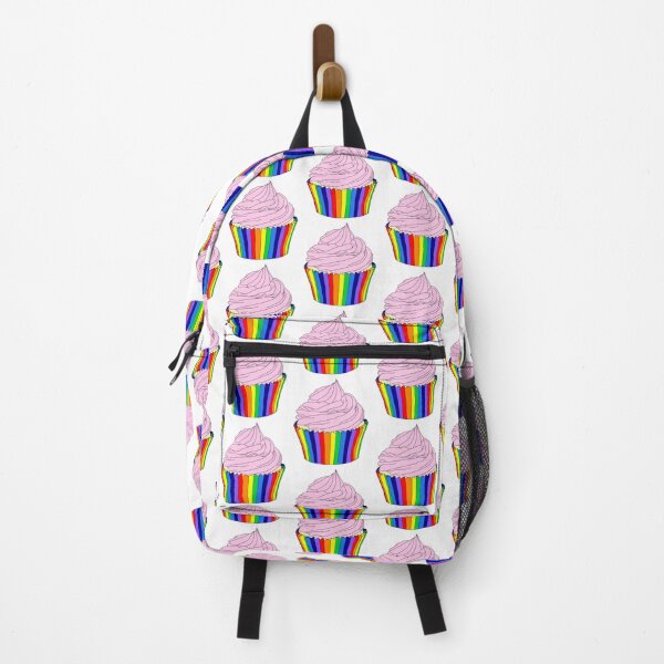 Item preview, Rainbow Cupcake with Pink Frosting designed and sold by Deborah Camp.