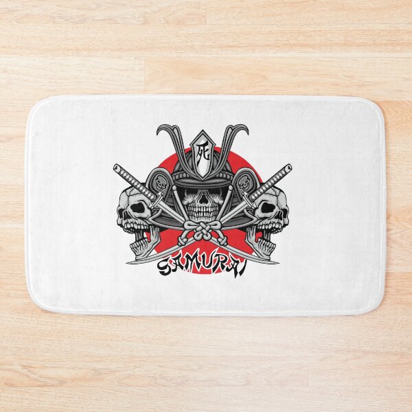 Item preview, samurai skull designed and sold by amid999.