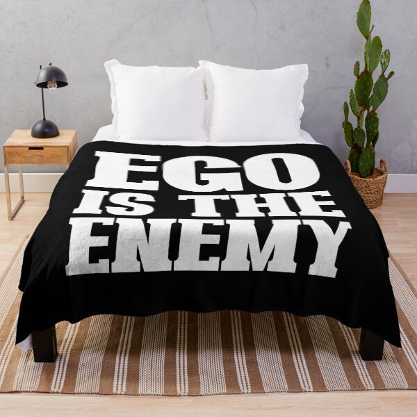 Item preview, Ego is the enemy (white) designed and sold by didijuca.
