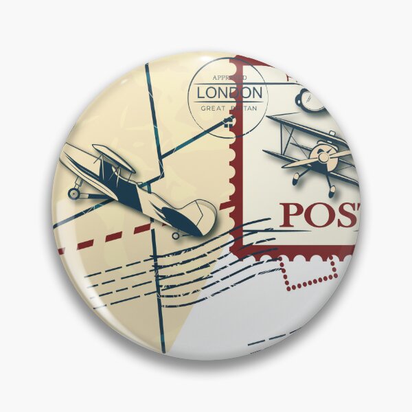 Item preview, An old stamp with an airplane designed and sold by Natairbrush.