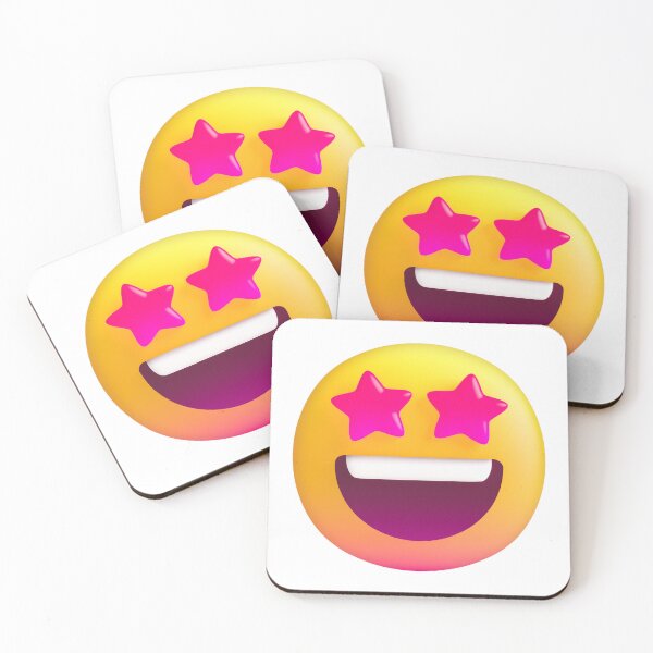 Item preview, Cute 3D Stylized Starstruck Emoji designed and sold by rajasekhark.