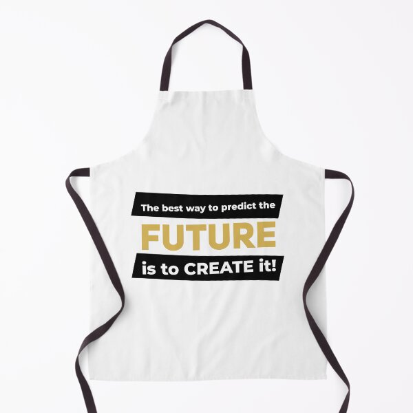 Item preview, The best way to predict the future is to create it! (Black and Gold) designed and sold by ResuWreck.