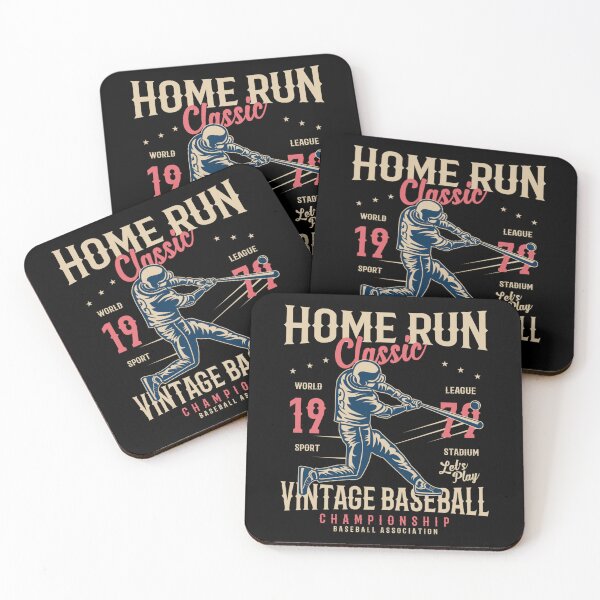 Item preview, Home Run Vintage Baseball Awesome Baseball Lover Gift Sticker designed and sold by laureljusjv.