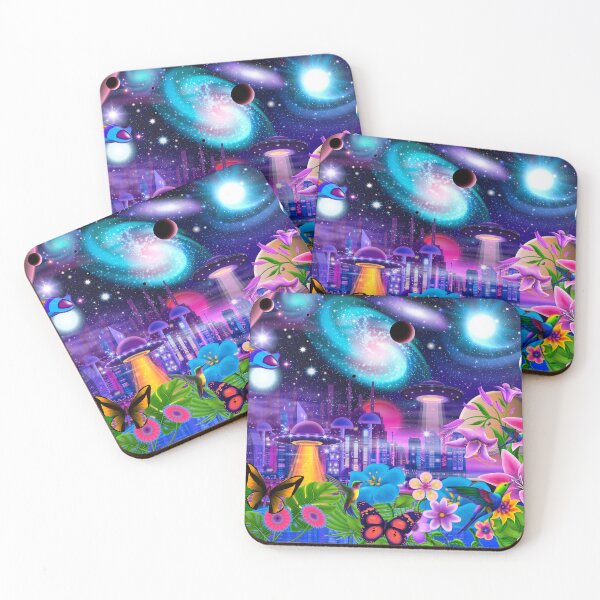 Item preview, The Galactic City designed and sold by GeraldNewtonArt.