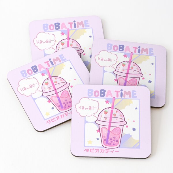 Item preview,  可愛いBoba Time- Kawaii Harajuku designed and sold by Anxatzi.