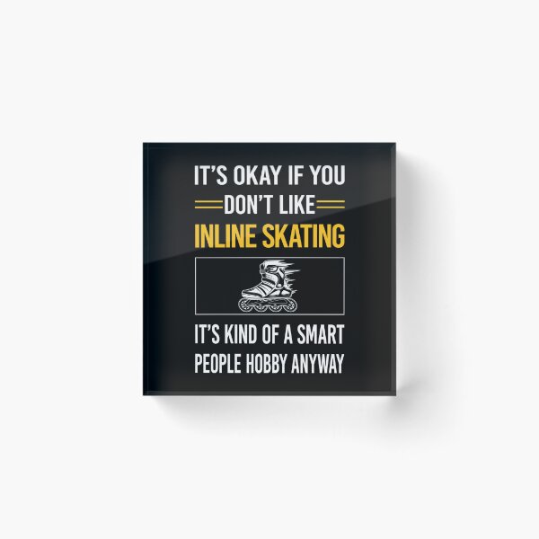 Item preview, Funny Smart People Inline Skating Skate Skater Classic T-Shirt designed and sold by monica45je.