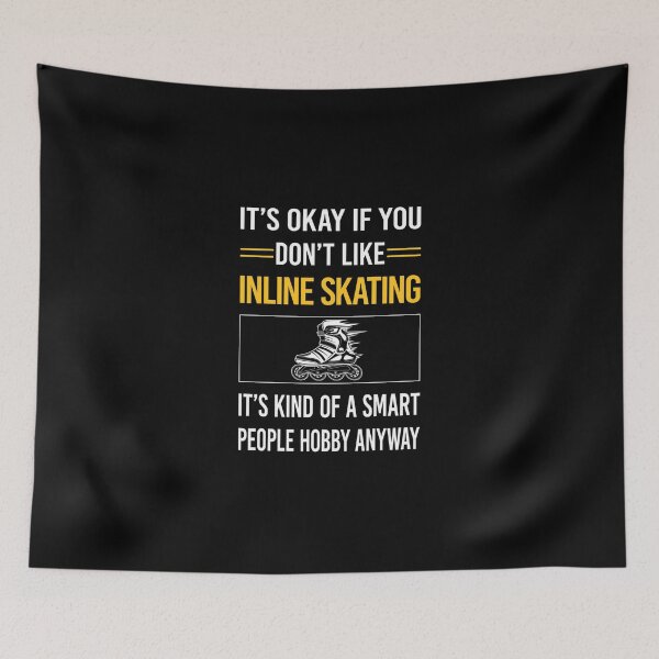 Item preview, Funny Smart People Inline Skating Skate Skater Classic T-Shirt designed and sold by monica45je.