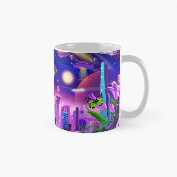 Item preview, Cosmic Futuristic City designed and sold by GeraldNewtonArt.
