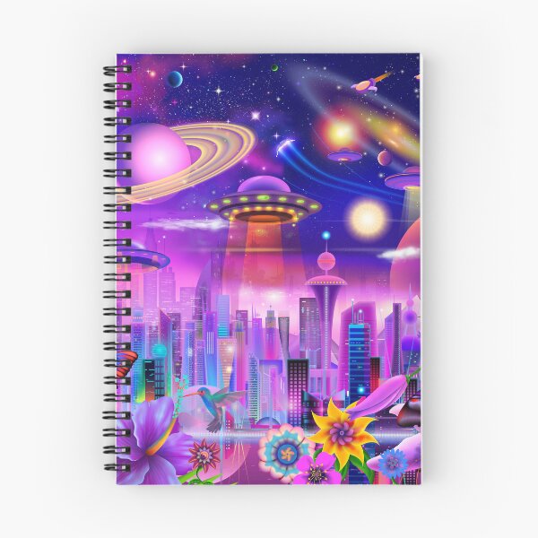 Item preview, Cosmic Futuristic City designed and sold by GeraldNewtonArt.