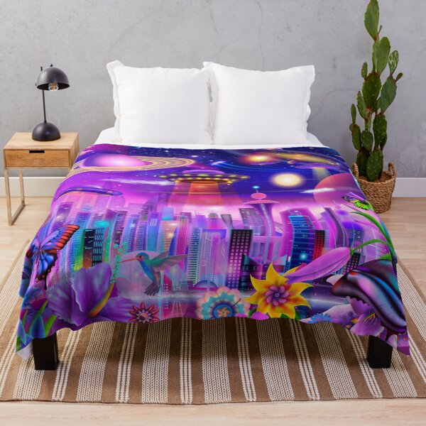 Item preview, Cosmic Futuristic City designed and sold by GeraldNewtonArt.