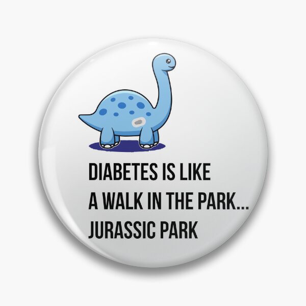 Item preview, Diabetes and Dinosaurs designed and sold by Diabetic Designs.