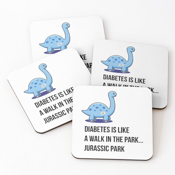Item preview, Diabetes and Dinosaurs designed and sold by Diabetic Designs.