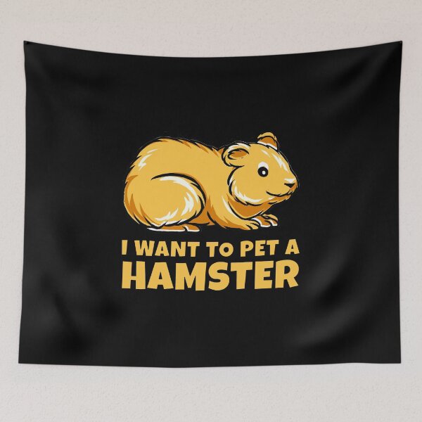 Item preview, I Want to Pet a Hamster designed and sold by joseartgel.