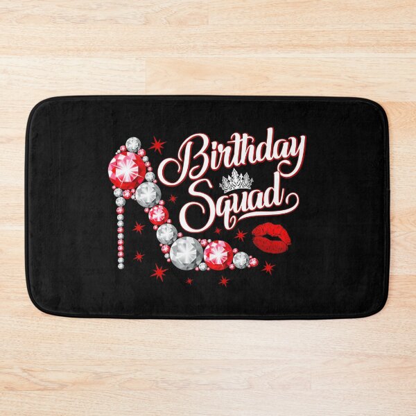 Item preview, Birthday Squad, group design. Birthday party woman’s  designed and sold by iclipart.
