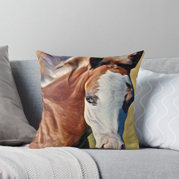 Item preview, Painted Horse Portrait designed and sold by HappyLifeCreate.