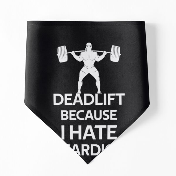Weightlifting Gifts for Men I Hate Cardio Weight Bandana