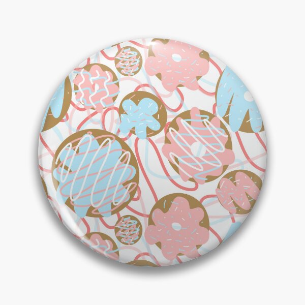 Artikelvorschau, Donuts auf Zuckerguss-Hintergrund entworfen und verkauft von MakerOfPaper.