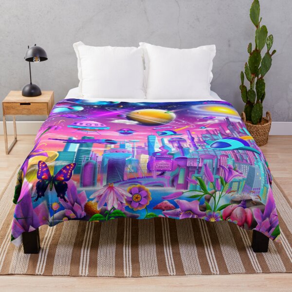 Item preview, The Amazing Cosmic Cityscape designed and sold by GeraldNewtonArt.
