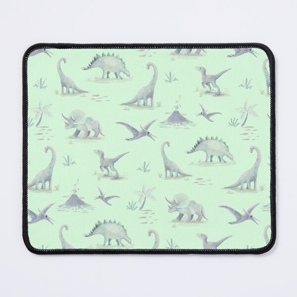 Item preview, Pattern dinosaurs prehistoric animals children's drawing designed and sold by Lady Bruniere.