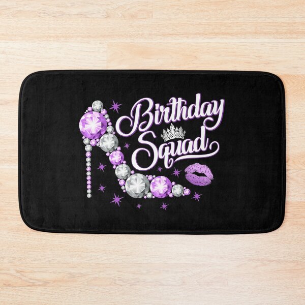 Item preview, Birthday Squad, group design. Birthday party woman’s  designed and sold by iclipart.