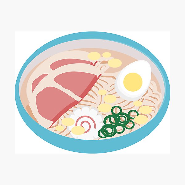 Item preview, Tazón de sopa de ramen estilo anime designed and sold by MetaCynth.