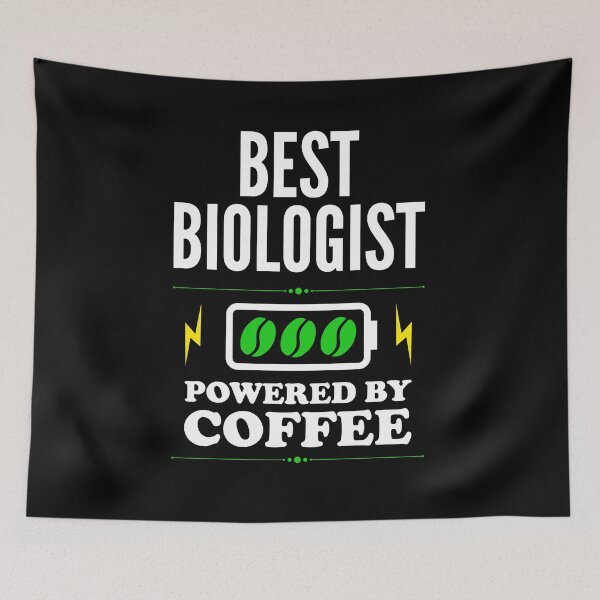 Item preview, Best Biologist Powered By Coffee for Biologist designed and sold by SVPOD.