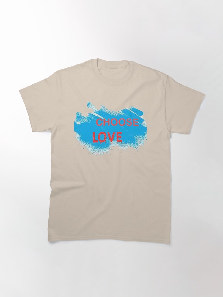 Choose Love' Bills shirts are now available