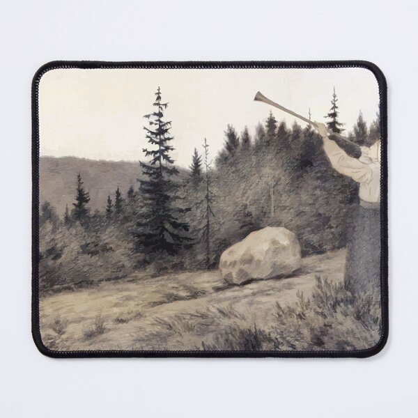 Item preview, Theodor Kittelsen Op under Fjeldet toner en Lur designed and sold by wetdryvac.