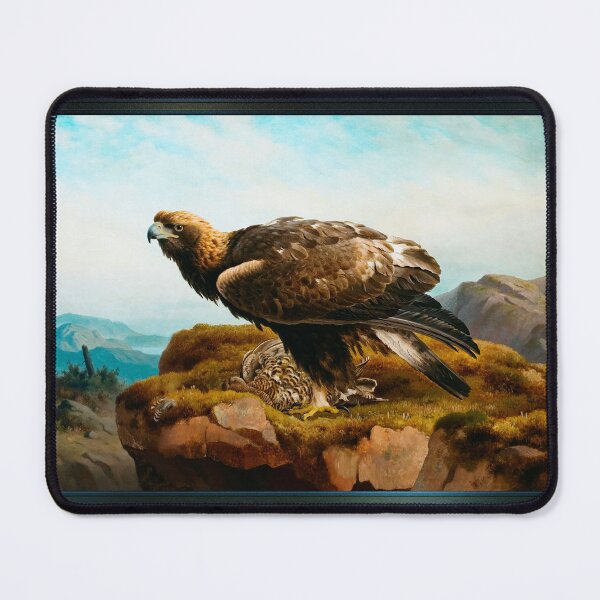 Item preview, Golden Eagle At A Cliff’s Edge by Ferdinand von Wright Remastered Xzendor7 Classical Art Old Masters Reproductions designed and sold by Xzendor7 Digital Art Creations.
