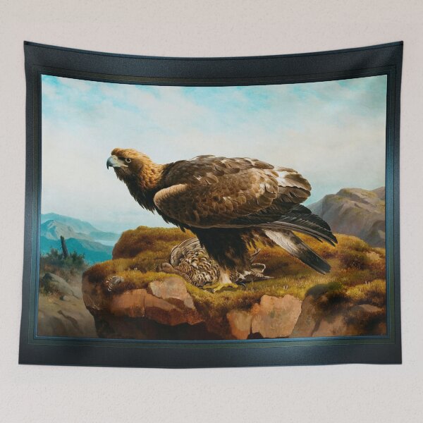 Item preview, Golden Eagle At A Cliff’s Edge by Ferdinand von Wright Remastered Xzendor7 Classical Art Old Masters Reproductions designed and sold by Xzendor7 Digital Art Creations.