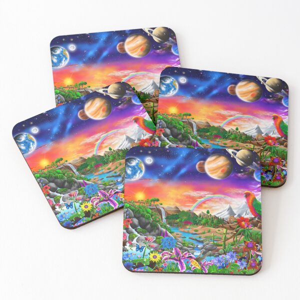 Item preview, Cosmic Land of Paradise designed and sold by GeraldNewtonArt.