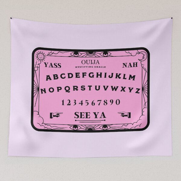 Item preview, Pink ouija board- Creepy cute Harajuku Pastel goth designed and sold by Anxatzi.