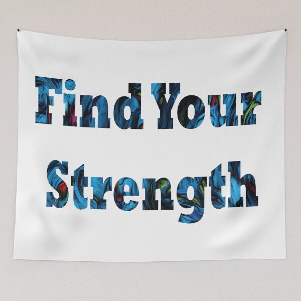 Item preview, Find your strength -quote designed and sold by PraArts2002.