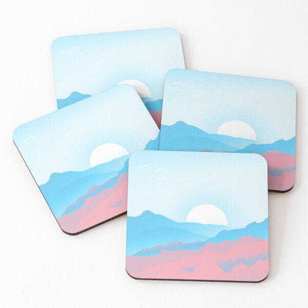Item preview, Trans Pride Sunrise Landscape designed and sold by Vernen Ink.
