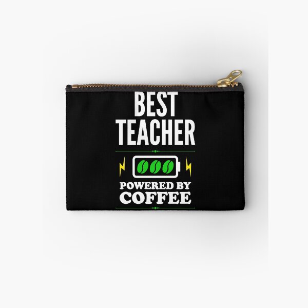 Artikelvorschau, Bester Lehrer Powered by Kaffee für Lehrer entworfen und verkauft von SVPOD.
