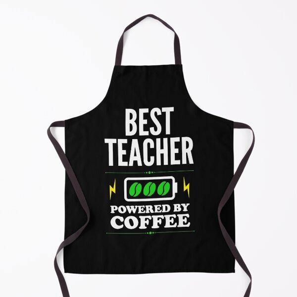 Artikelvorschau, Bester Lehrer Powered by Kaffee für Lehrer entworfen und verkauft von SVPOD.