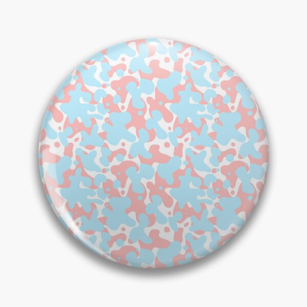 Item preview, Pink and Blue Blobs designed and sold by MakerOfPaper.