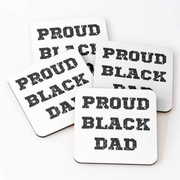 Item preview, Mens Proud Supportive Black Dad | Father's Day Gift designed and sold by Nepaz-Designs.