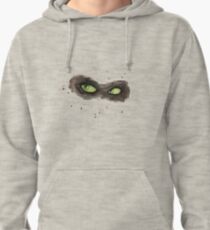 Chat Noir Watercolor Pullover Hoodie