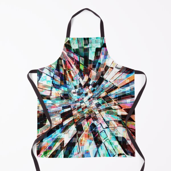 Item preview, Psychedelic colored on twisted tiles and sandy effect designed and sold by ShapesColors.