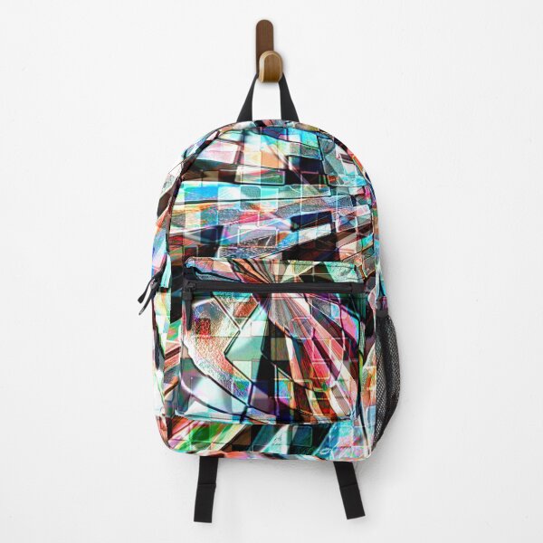 Item preview, Psychedelic colored on twisted tiles and sandy effect designed and sold by ShapesColors.
