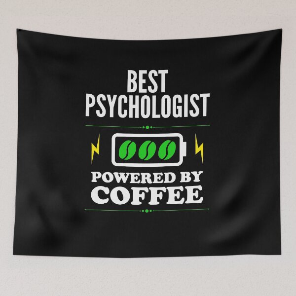 Item preview, Best Psychologist Powered By Coffee for Psychologist designed and sold by SVPOD.