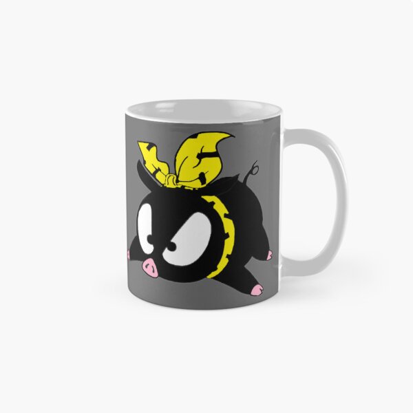 Item preview, ORIGINAL HQ Pig from Ranma 1/2 P-Chan, Peechan, Grey BR ORIGINAL BY CRUSHART1 ON REDBUBBLE designed and sold by CrushArt1.