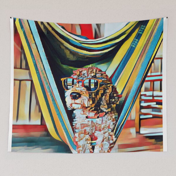 Item preview, Urban Pop Art Portrait Puppy Terrier Art designed and sold by TheWildFlix.
