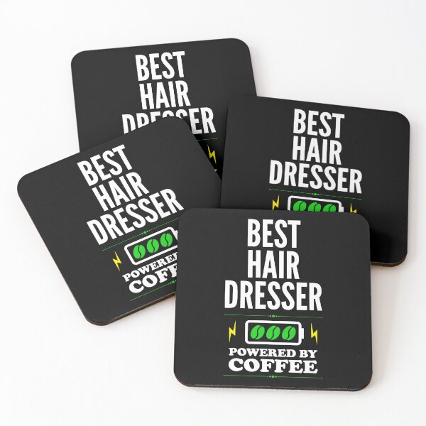 Item preview, Best Hair Dresser Powered By Coffee for Hair Dresser designed and sold by SVPOD.