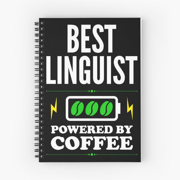 Artikelvorschau, Bester Linguist Powered By Coffee for Linguist entworfen und verkauft von SVPOD.