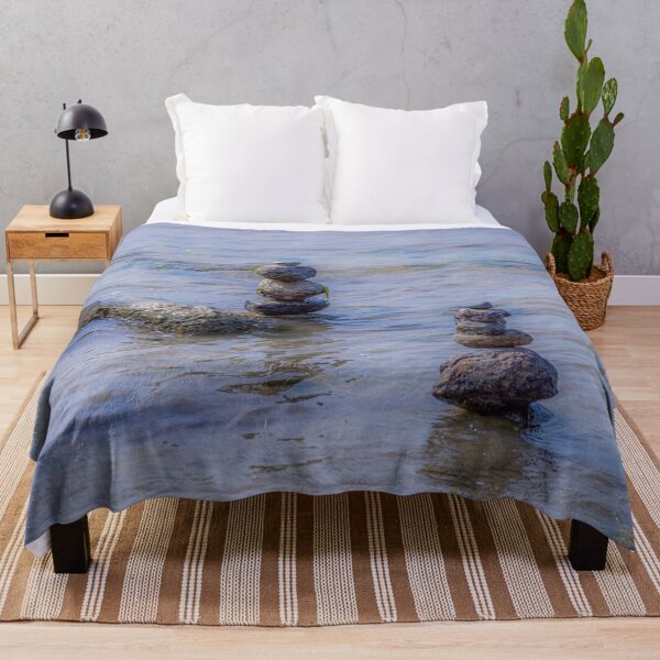 Item preview, Hombres de piedra / torres de piedra en el mar - Zen designed and sold by MarionsArt.