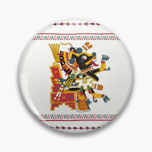 Item preview, Xolotl Aztec God of Fire Mug designed and sold by Aztectees.