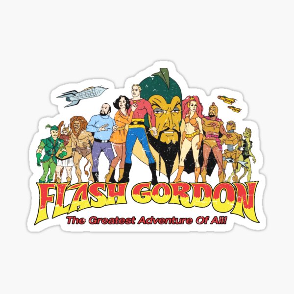 Item preview, Flash Gordon Cartoon designed and sold by TeeArcade84.